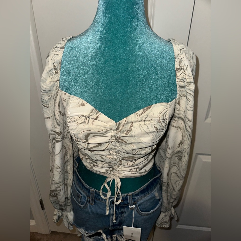 Dressy marble Top👚